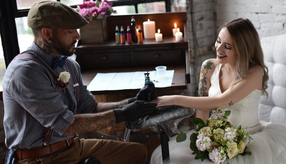 Wedding tattoo artist 60 photos - Astyledwedding.com