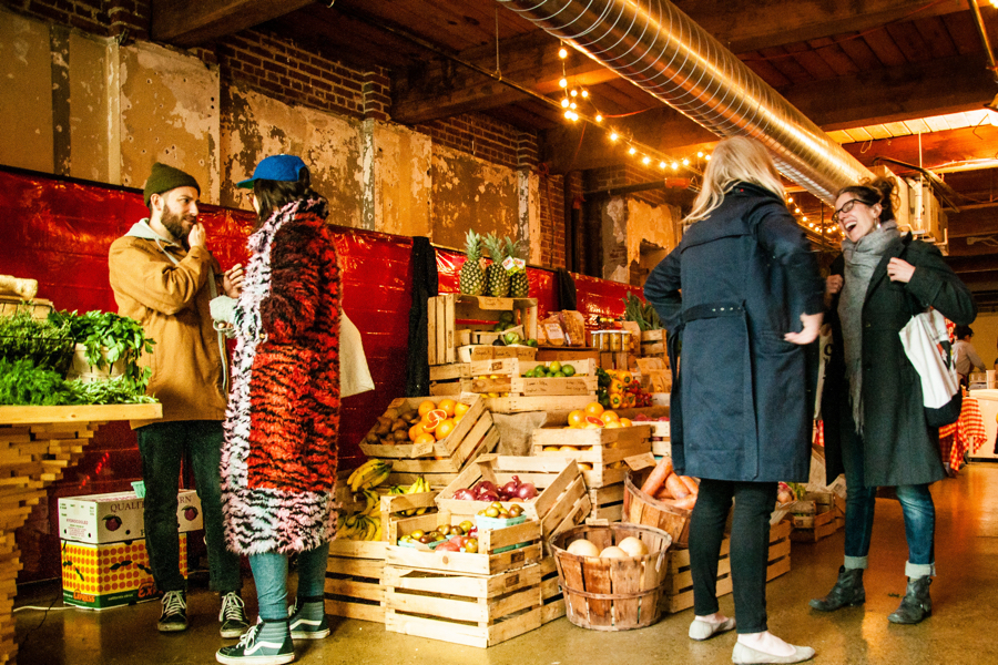 winter fare local food holiday market