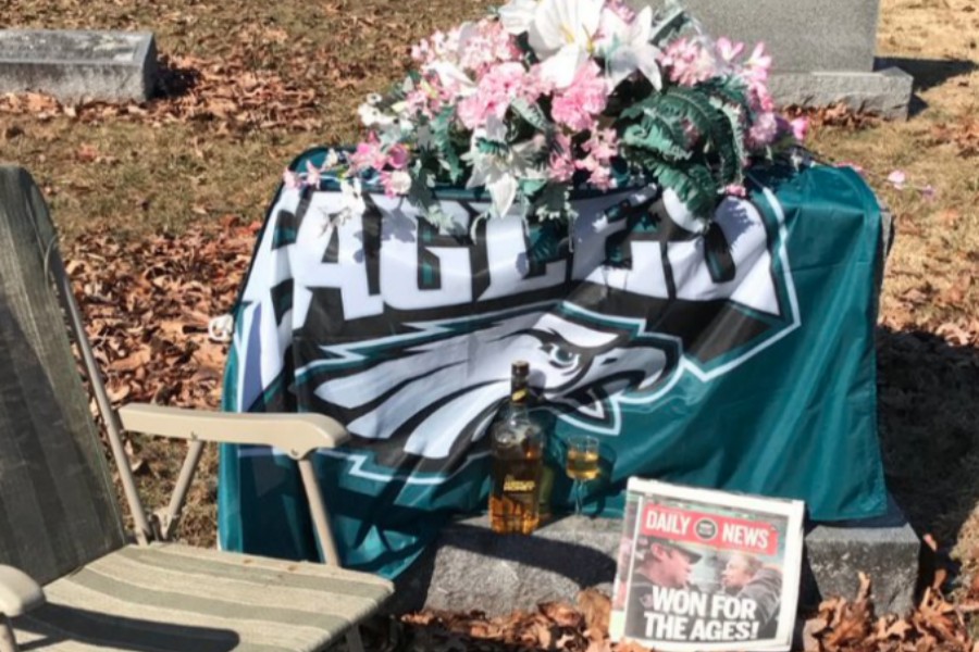 eagles fans, graves