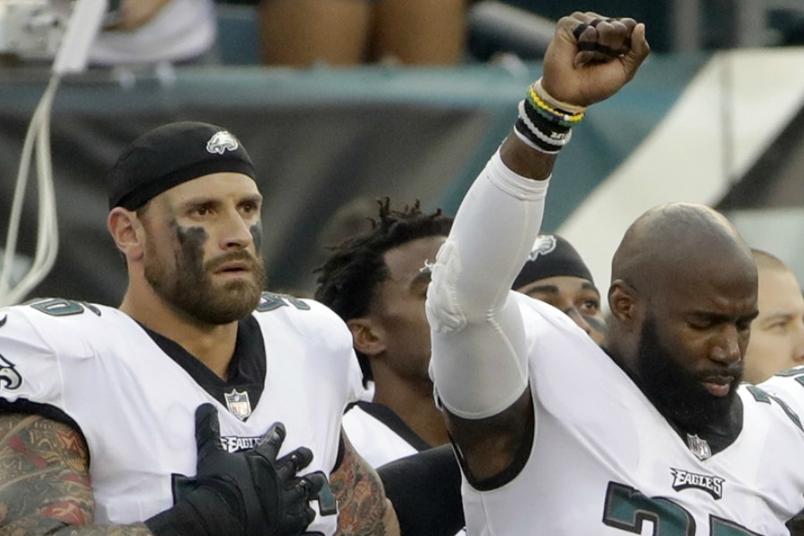 eagles, super bowl, protests, trump