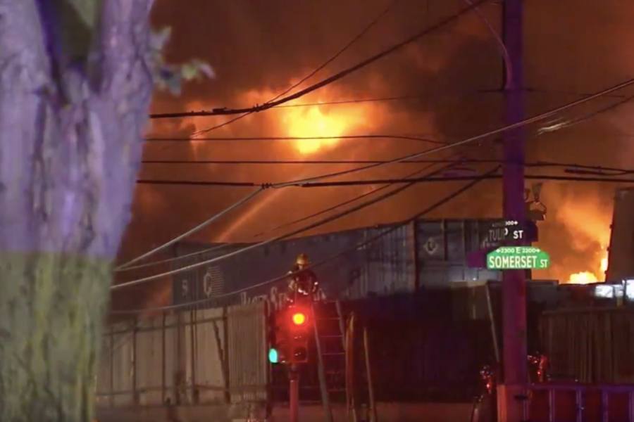 fire, kensington