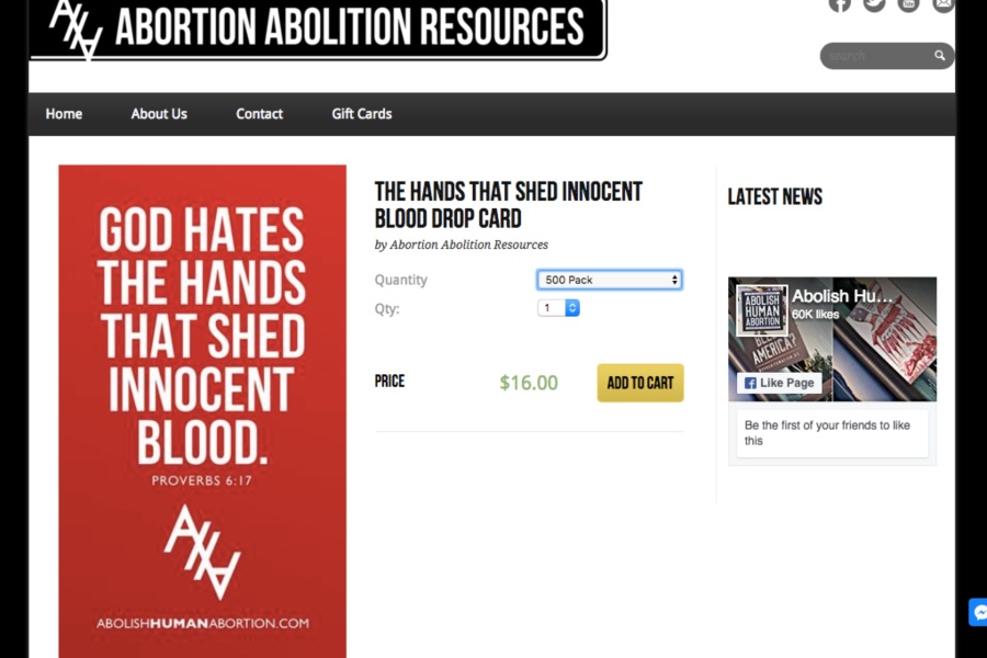 abortion abolitionists, wegmans