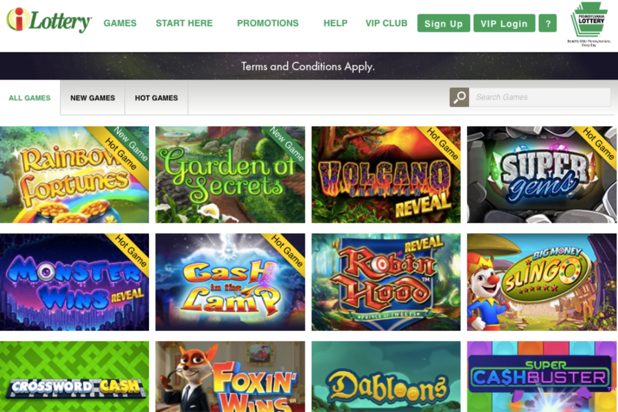 casinos, ilottery, online games, pennsylvania
