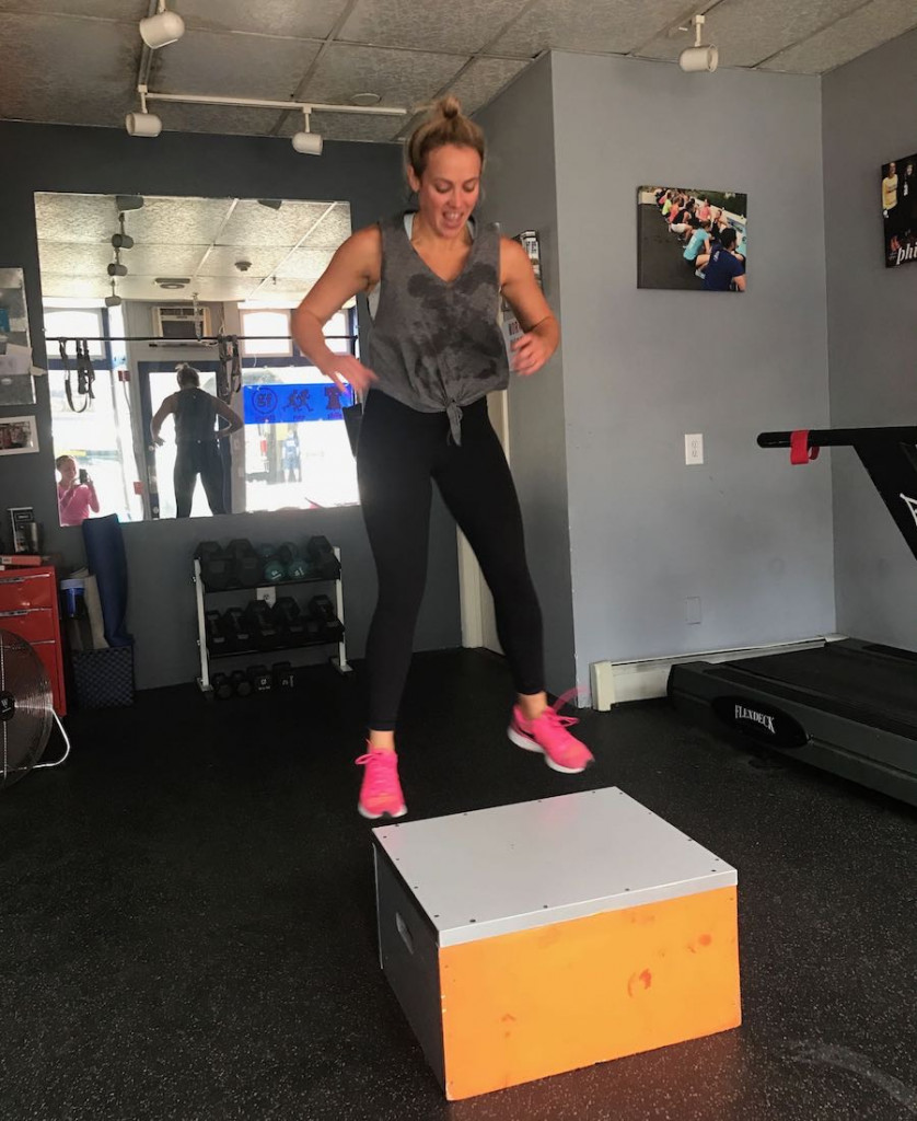 juliet sabella the wall manayunk sweat diaries