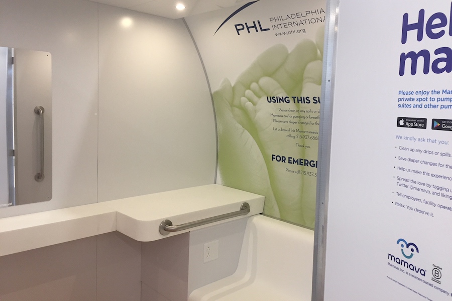 philadelphia airport breastfeeding pod