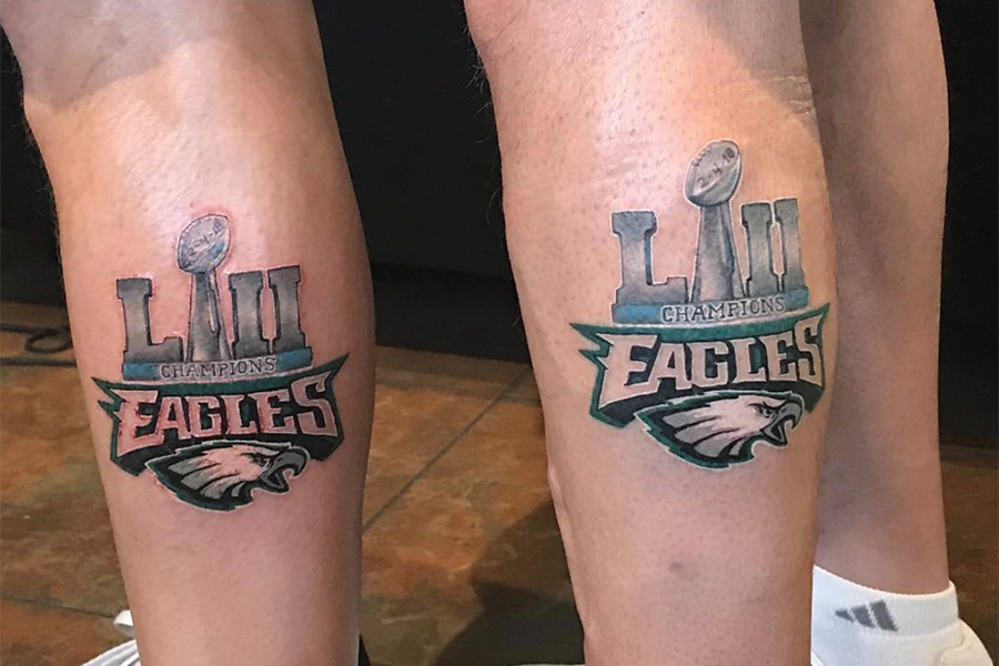 philadelphia eagles tattoos 1