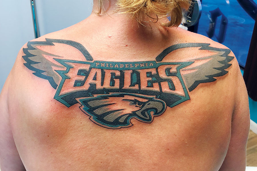 17 Cool, Crazy, and Straight-Up Weird Philadelphia Eagles Tattoos