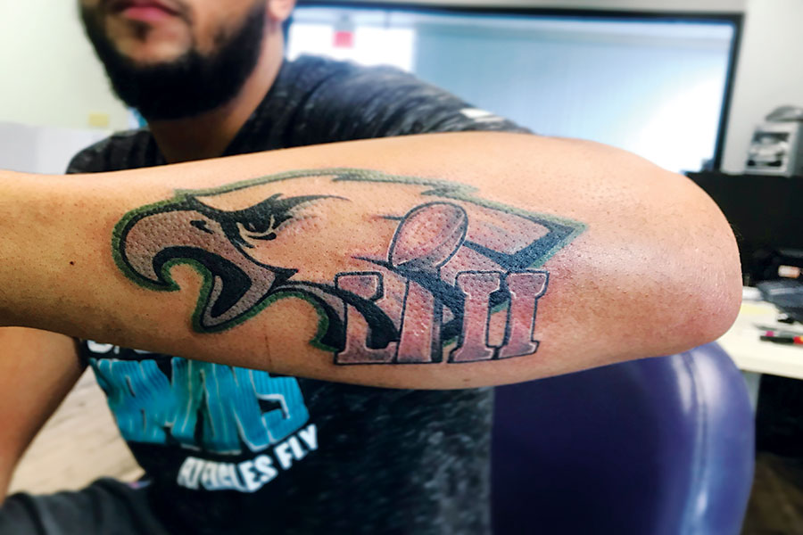 philadelphia eagles tattoos 3