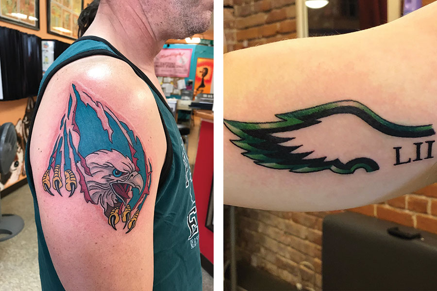 philadelphia eagles tattoos 8