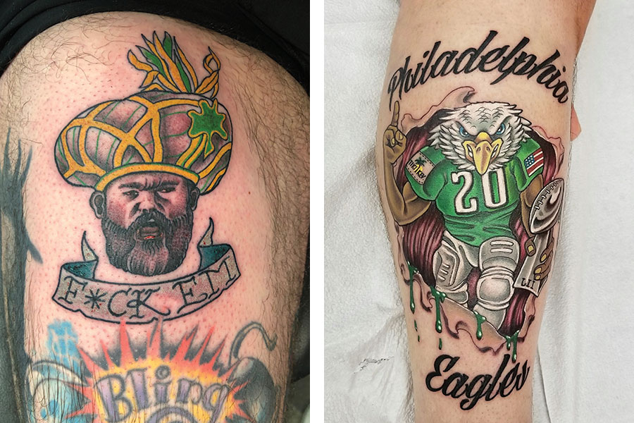 philadelphia eagles tattoos 9