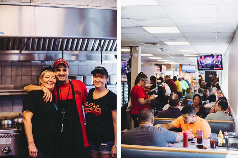 best cheesesteaks chubbys staff