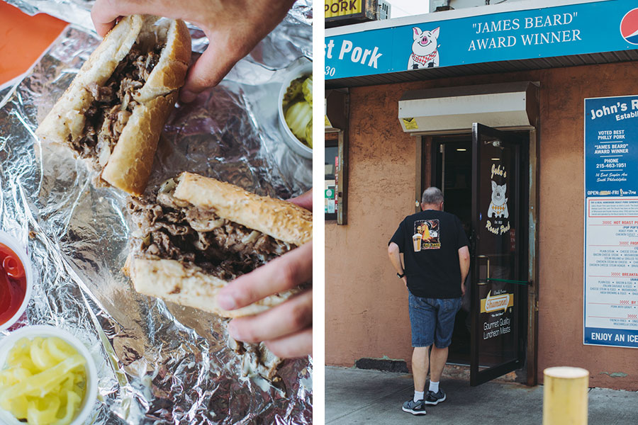 best cheesesteaks johns twin