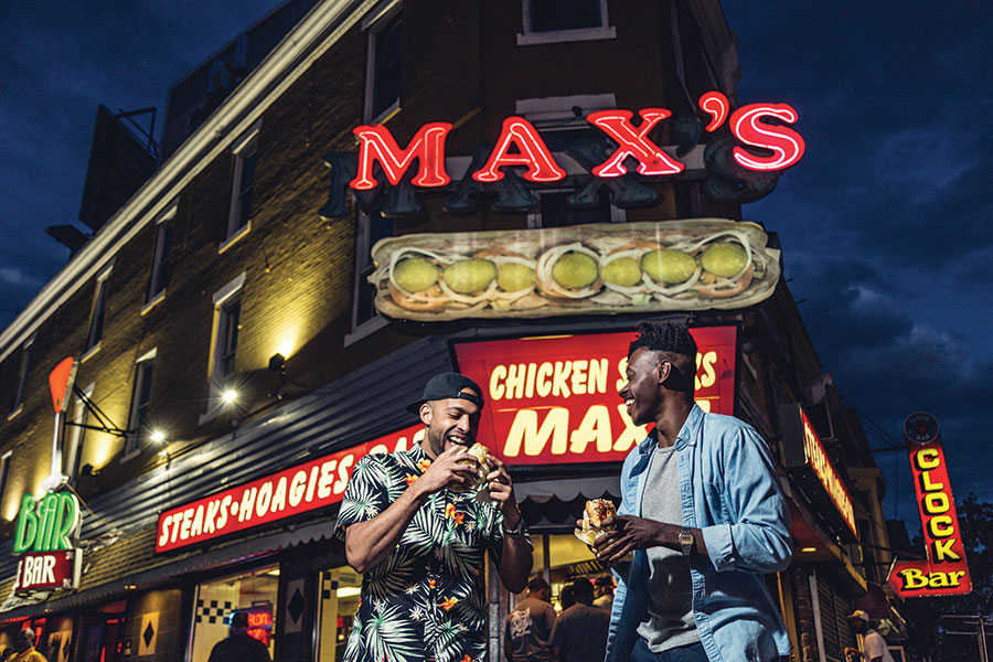 maxs cheesesteak philadelphia