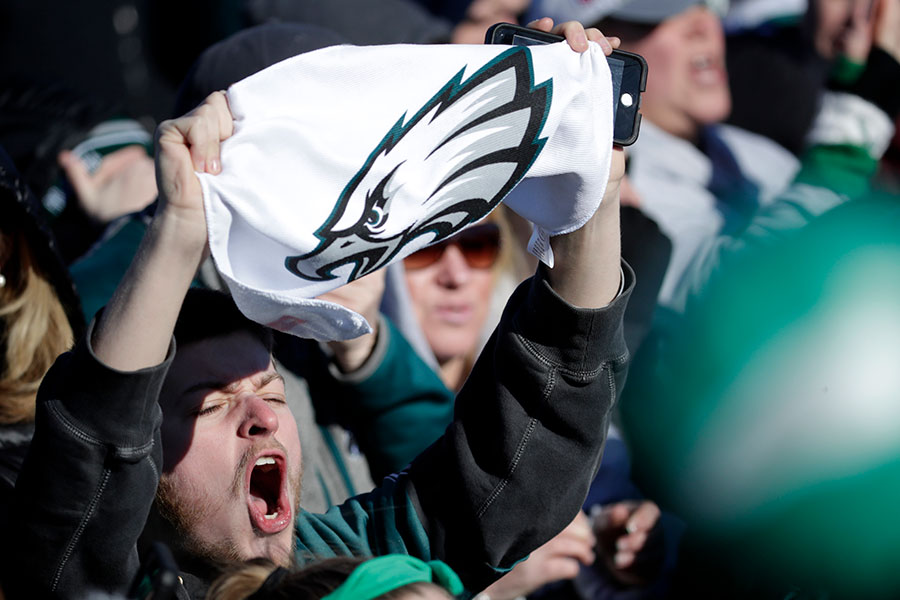 phialdelphia eagles stats super bowl