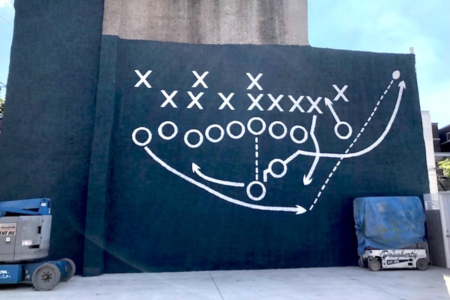 Philly Special Mural: A New Eagles Mural Goes Up In South Philadelphia