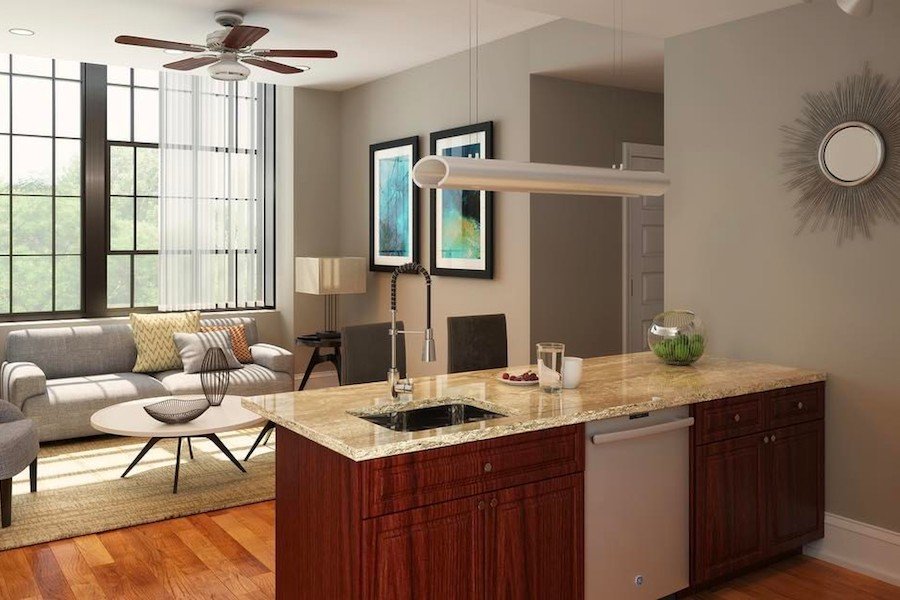 apartments for rent umbrella building model apartment rendering