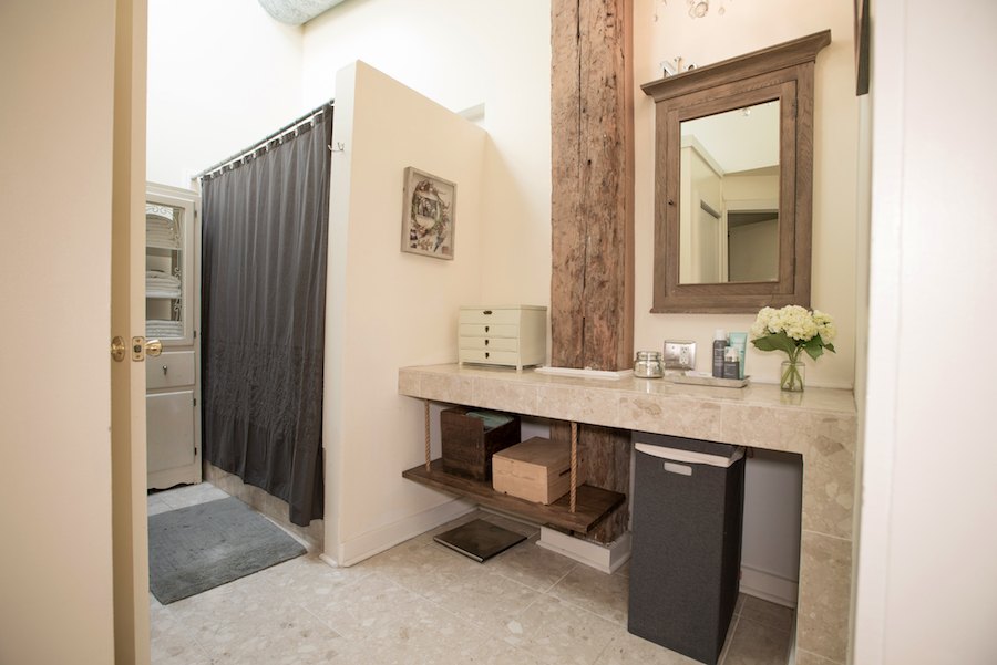 condo for sale northern liberties industrial loft master bathroom and dressing area