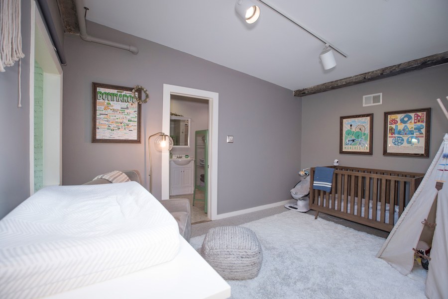 condo for sale northern liberties industrial loft bedroom