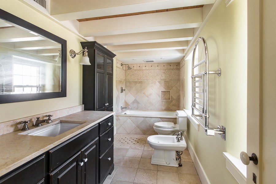 house for sale new hope expanded farmhouse master bathroom