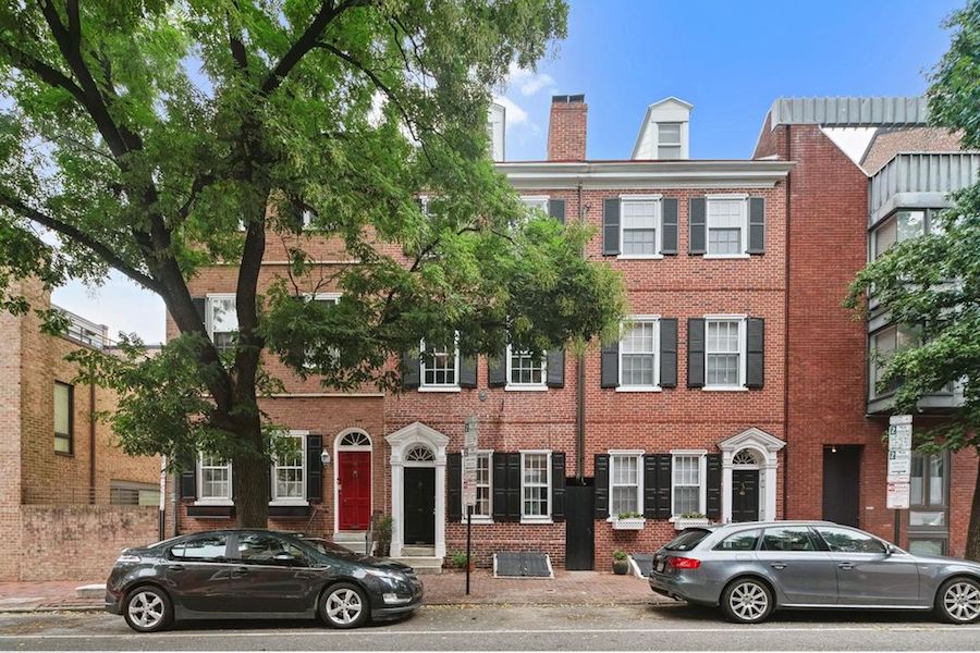 house for sale society hill federal loft front elevation