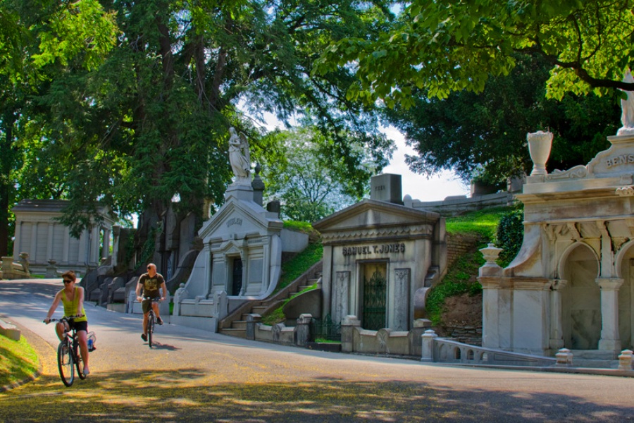 yoga cemetery