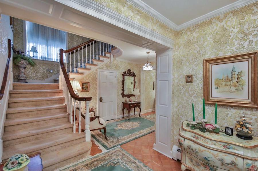 house for sale chestnut hill rizzo residence foyer