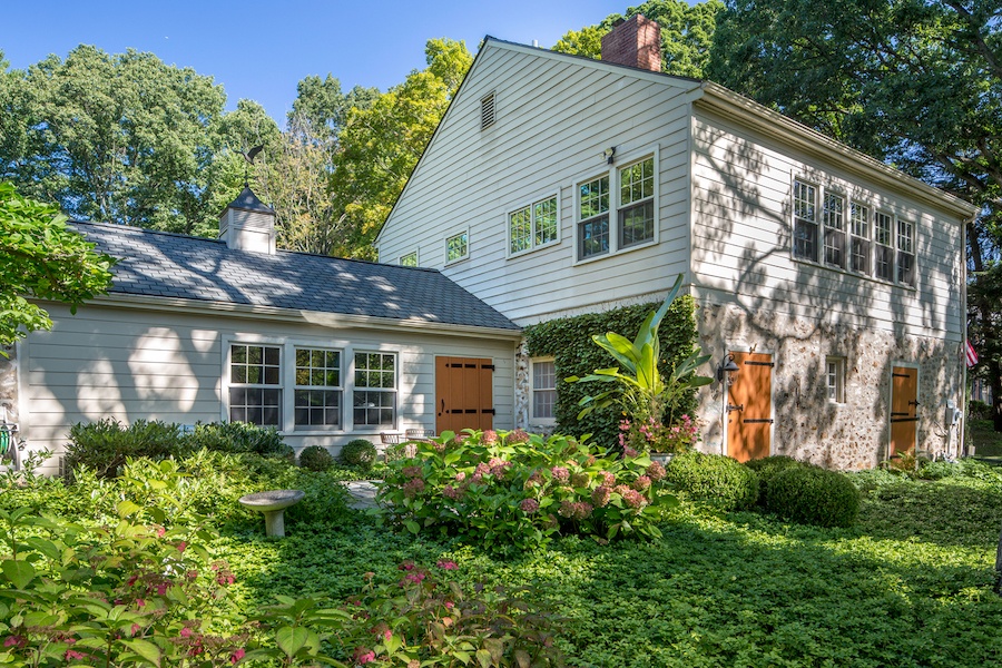 house for sale gladwyne estate barn rear elevation