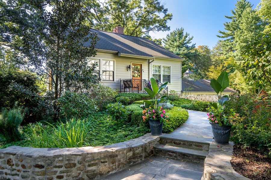 house for sale gladwyne estate barn front elevation