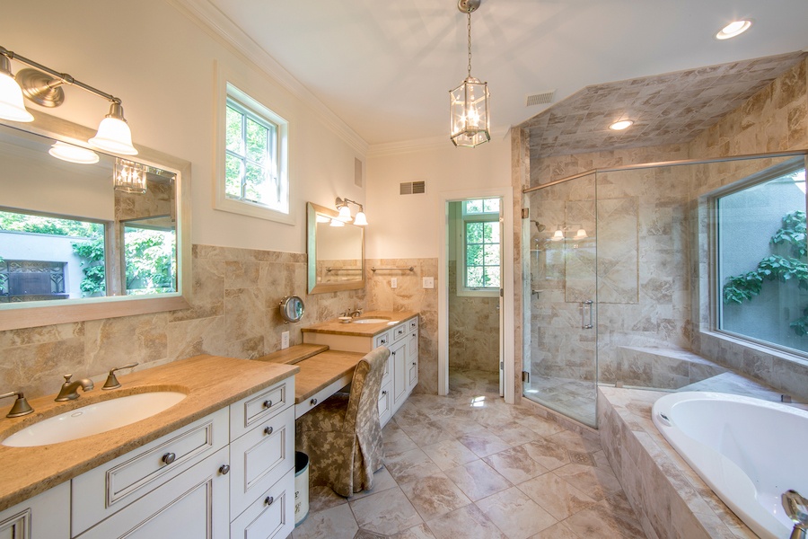 house for sale gladwyne estate main house master bathroom