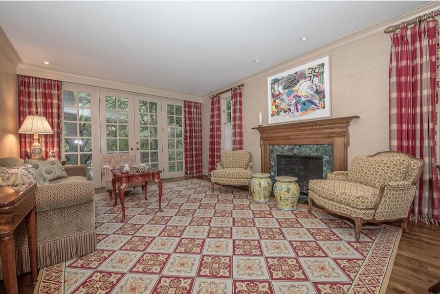 house for sale penn valley hillside chateau living room