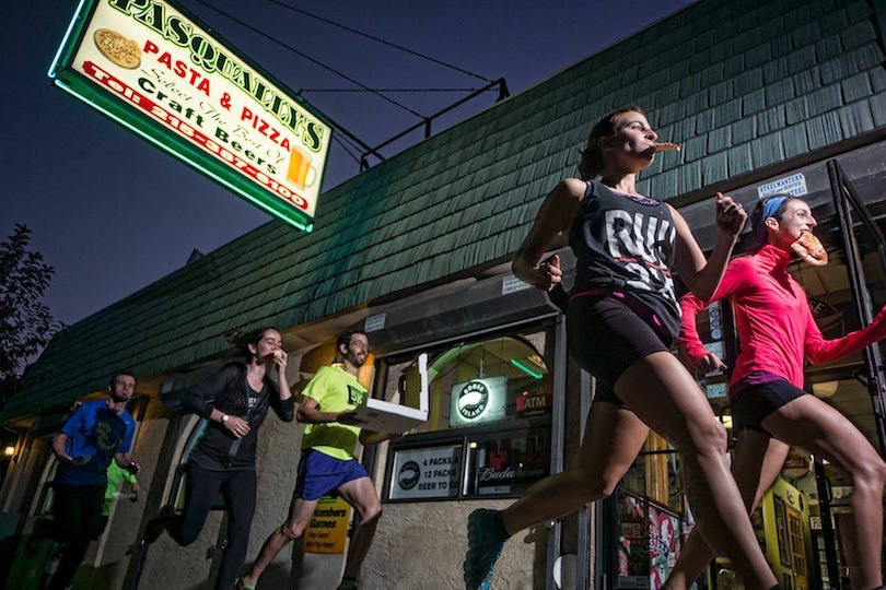 pizza mile run pasquallys philadelphia