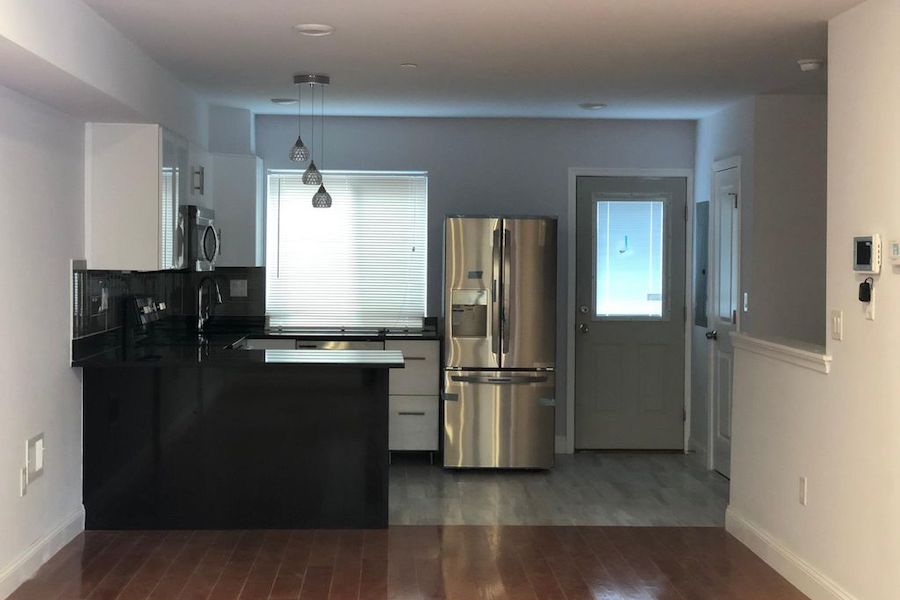 apartment for rent west poplar new construction kitchen