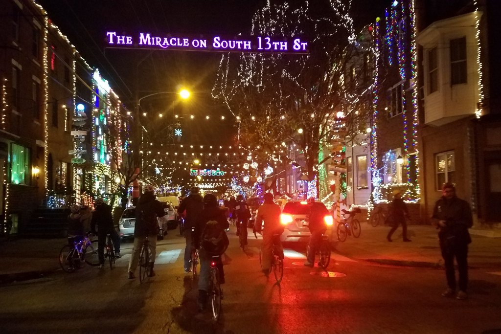 holiday lights ride