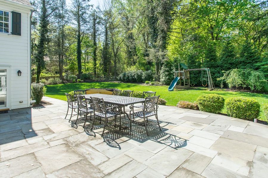 house for sale wayne expanded colonial patio and backyard
