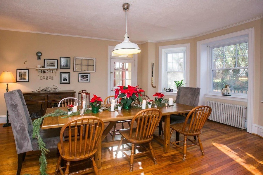 house for sale mt. airy large tudor dining room