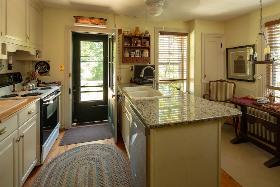 house for sale solebury historic post office kitchen