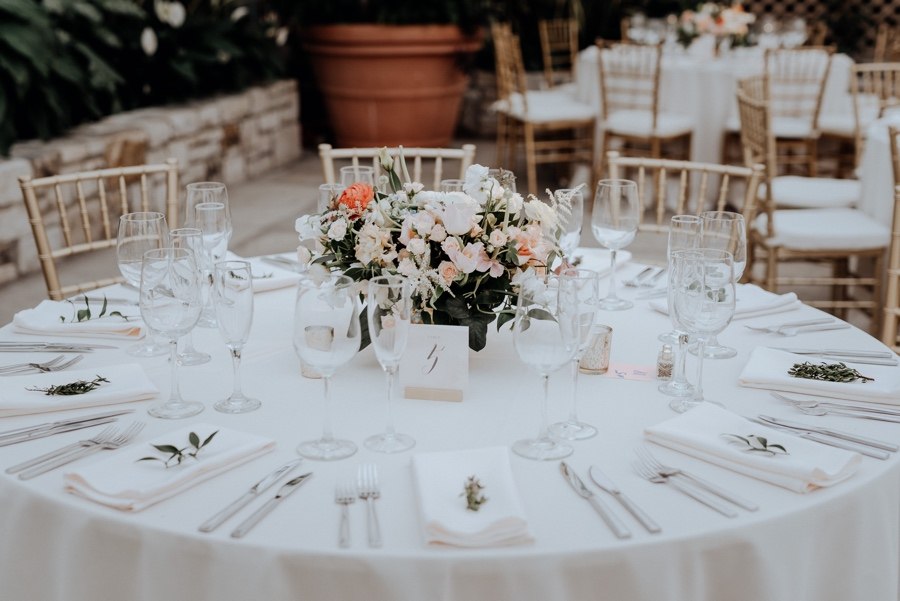 spring horticulture center wedding