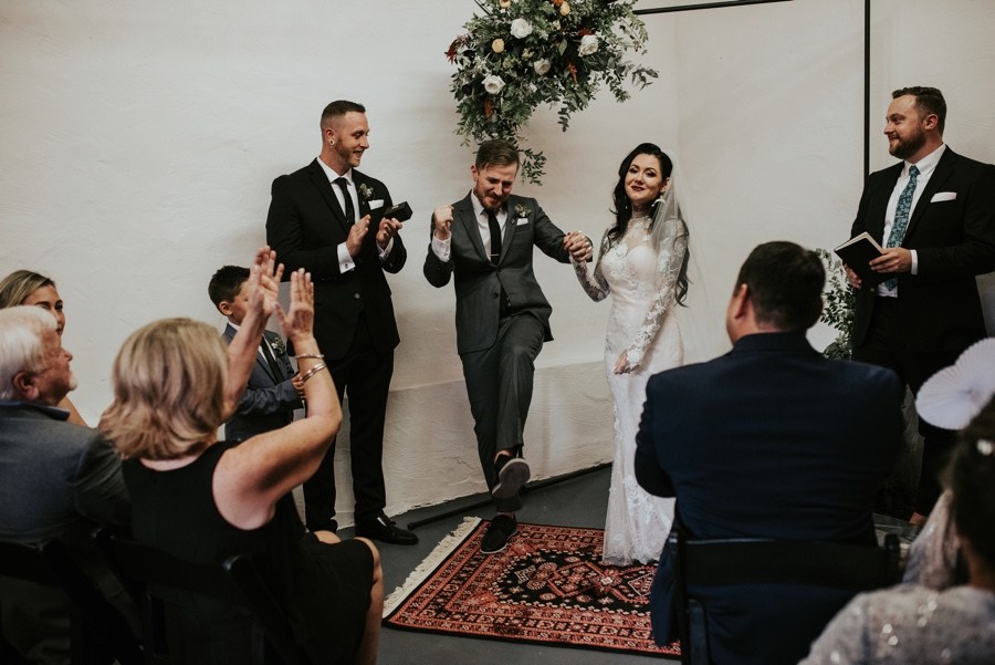 south philly home wedding