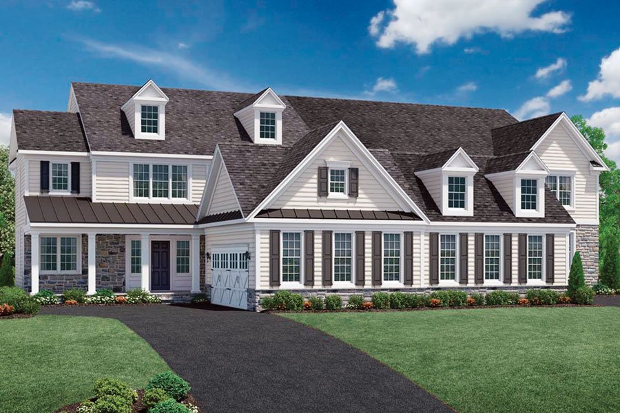 custom model home