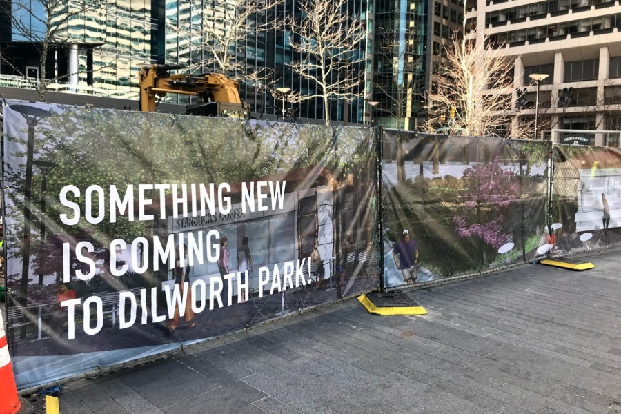 starbucks dilworth park