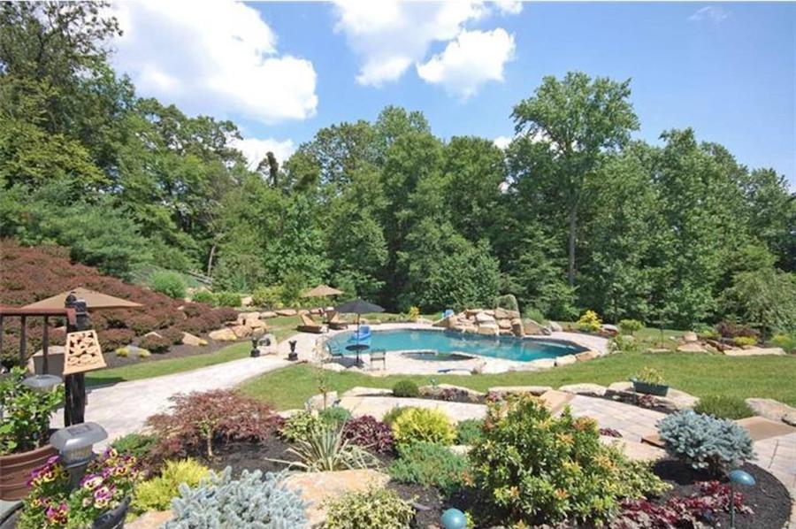 house for sale malvern hilltop chateau backyard and pool