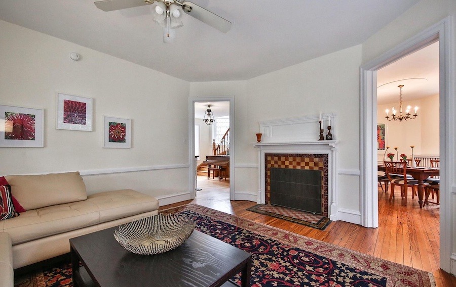 house for sale w mt airy victorian living room