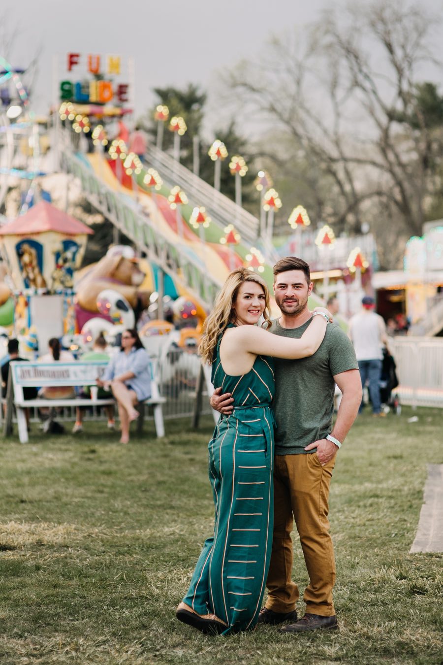 carnival engagement photos