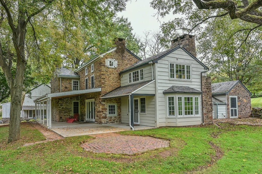 house for sale collegeville updated farmstead exterior