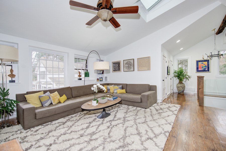 house for sale flourtown creekside barn family room