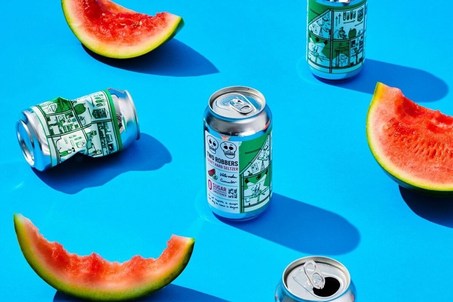 two robbers hard seltzer gluten free