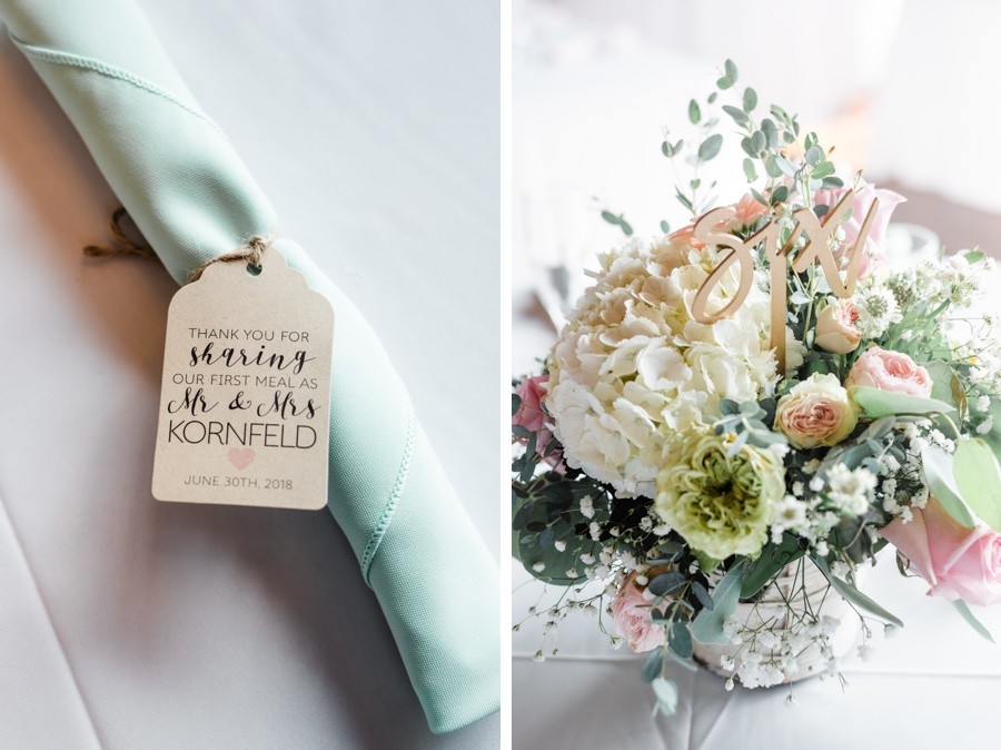 rustic wedding centerpiece