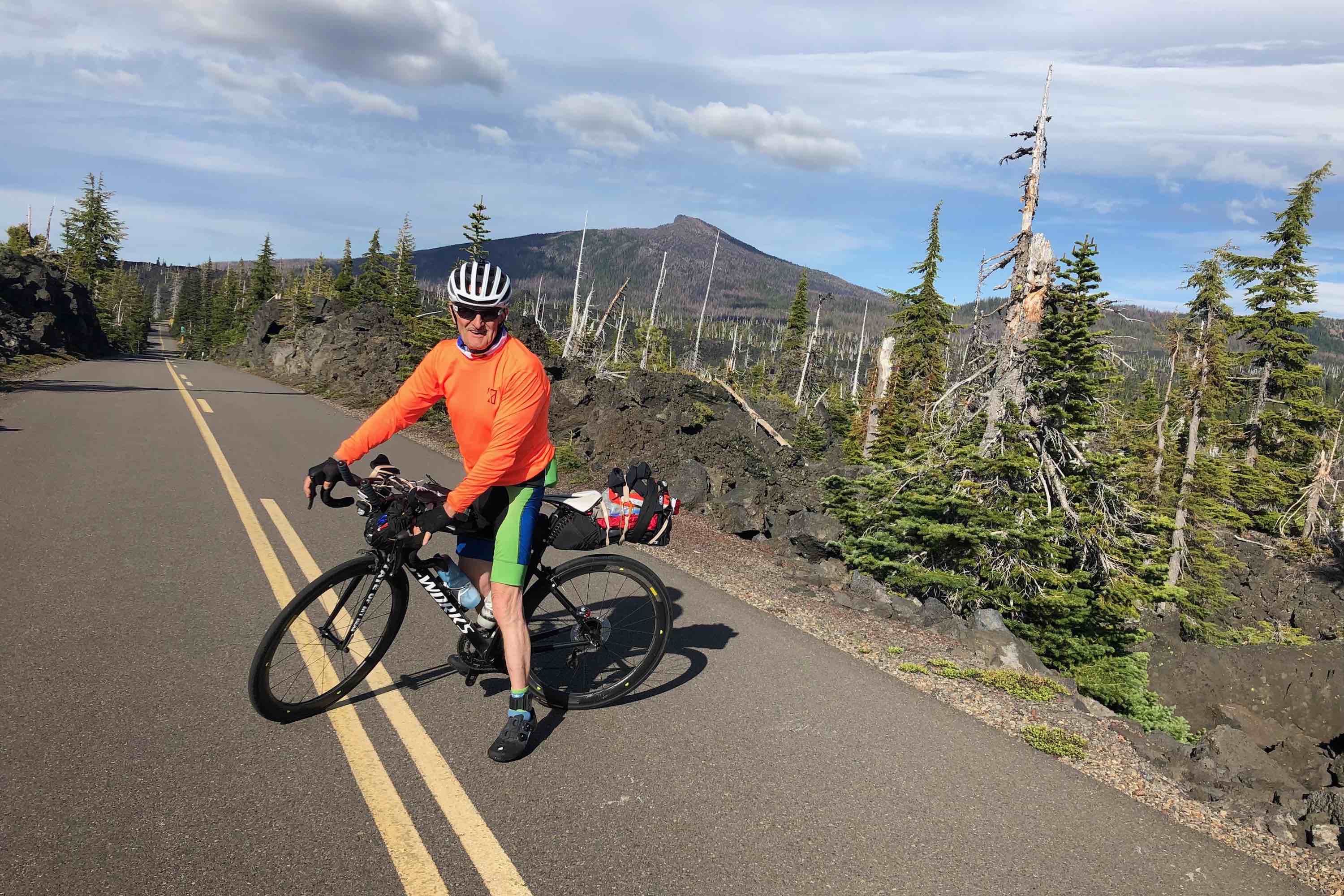 construction bike yoga