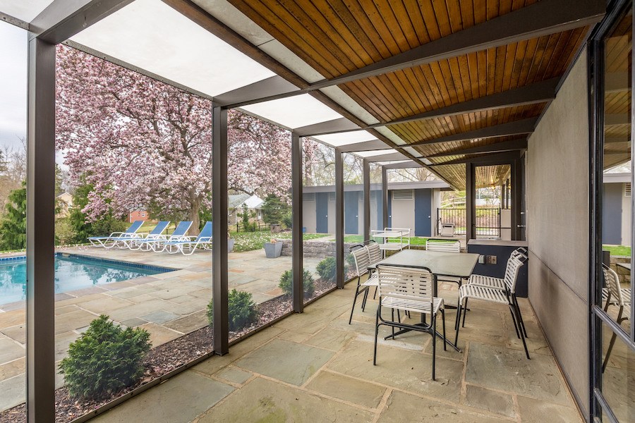 house for sale jeffersonville neutra house sun porch