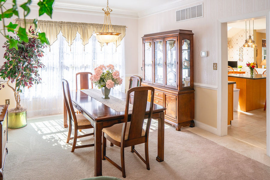 house for sale newtown square accessible neotraditional dining room